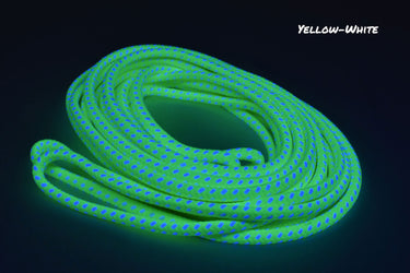Blacklight BiColor Glo-Line 8mm Luminescent Decorative Roping